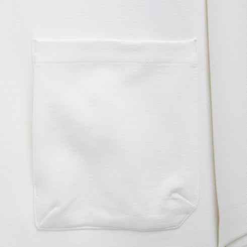 GOOPiMADE 3D-Form Pocket Tee White M_model-01 Degli Uberti